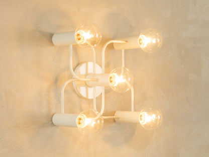 Wand - und Deckenlampe, Gaetano Sciolari, Leola - Mid Century Friends - Vintage - Retro - Mid Century